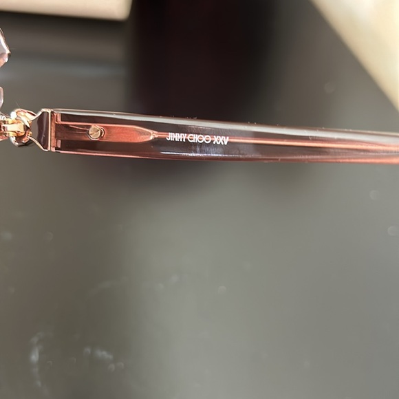 🕵️‍♀️ Mystery Box Show 11/16 🕵️‍♀️ Jimmy Choo 25th Anniversary Pink Sunglasses - Picture 7 of 12